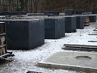 Plac produkacja szamb betonowych Wągrowiec