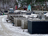 Zbiorniki betonowe Wągrowiec